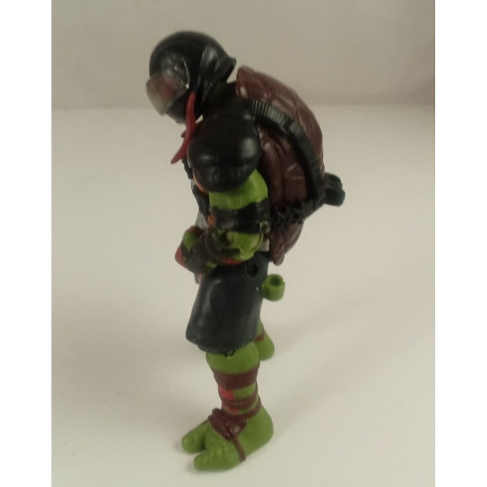 2015 Raphael TMNT 2 Movie Action Figure Out Of The Shadows Ragin' Racer 5" - Picture 4 of 6